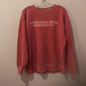 Vintage kappa alpha theta pullover crewneck